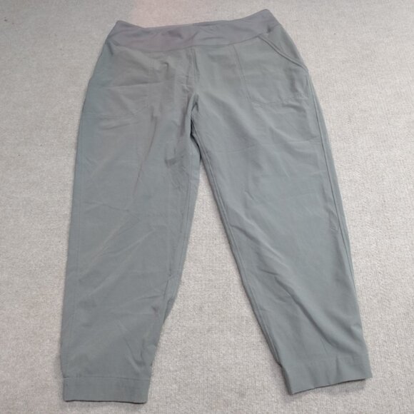 Patagonia Womens Pants XL Gray Happy Hike Studio UPF 50+ NEW - Picture 1 of 15